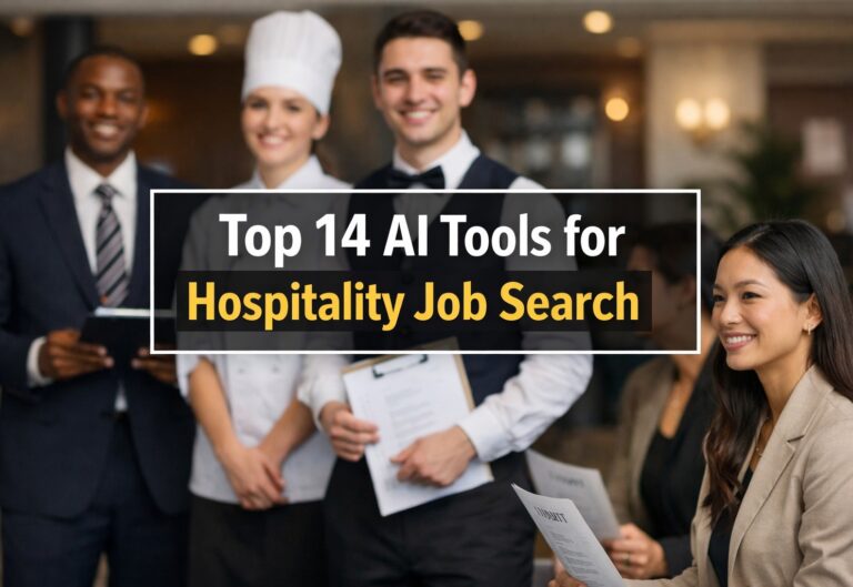 Top 14 AI Tools for Hospitality Job Search in 2026 and Beyond