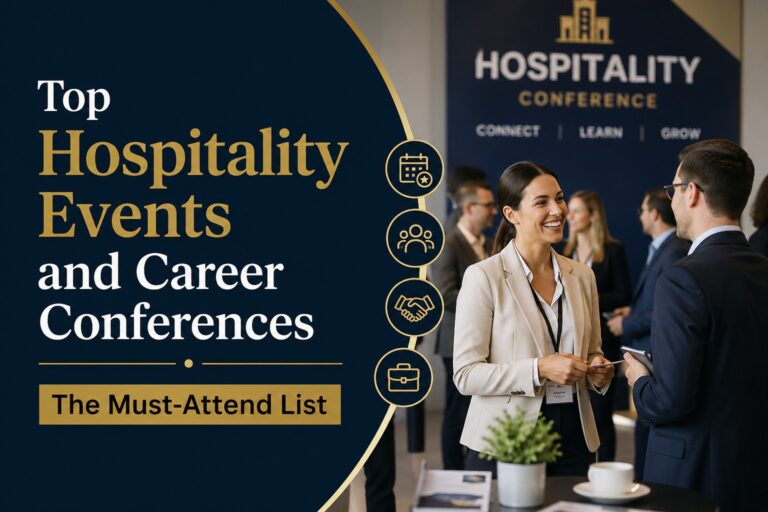 Top Hospitality Events Career Conferences in 2026- A must attend list
